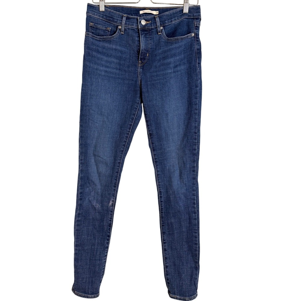 Levis 311 Shaping Skinny Jeans Womens 28 Medium Wash Blue Mid Rise Stretch Denim